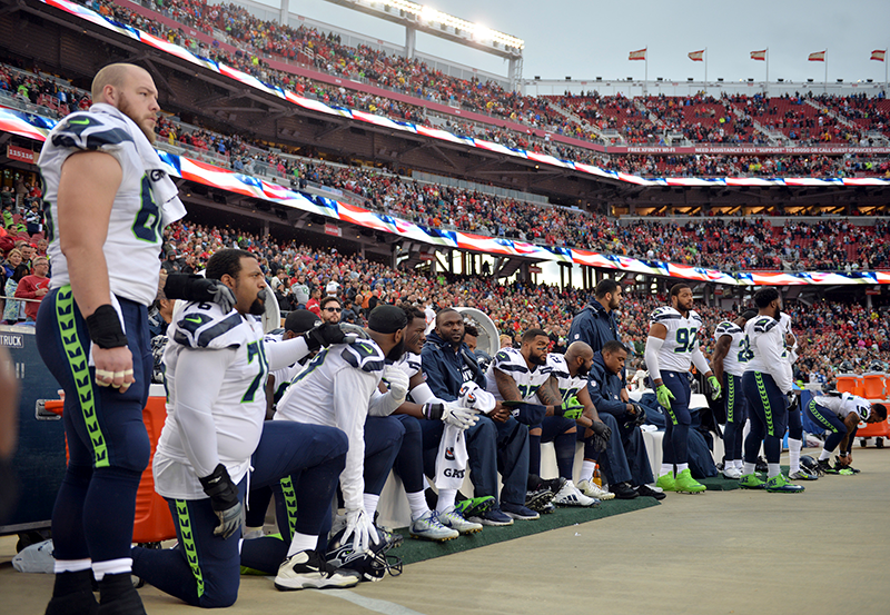 LeBron James isn't a Cowboys fan anymore due to the team's handling player  national anthem protests