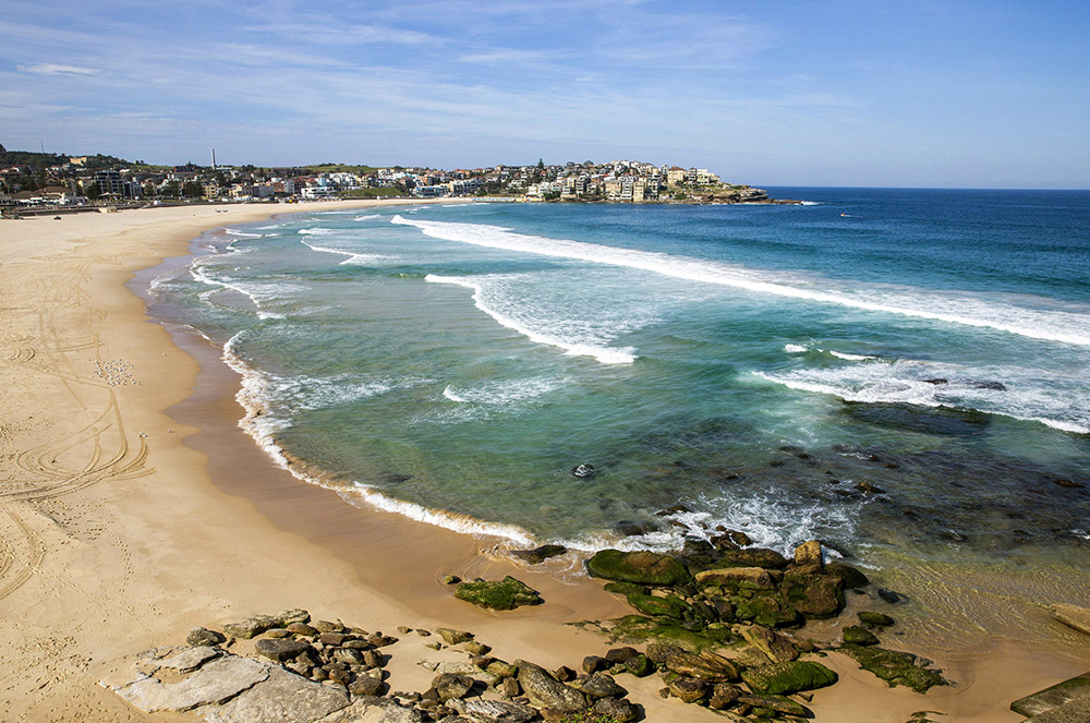 Bondi beach since COVID-19.