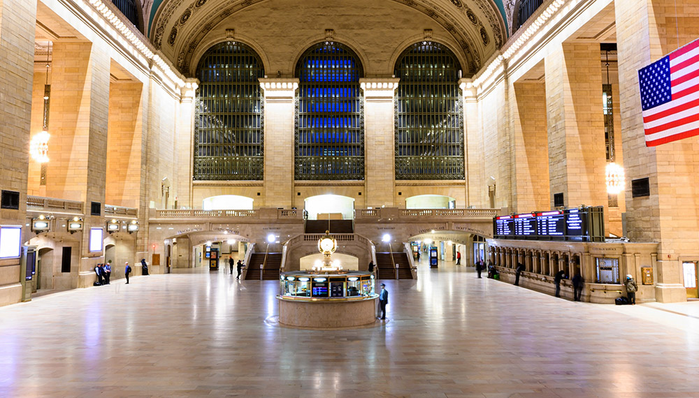 Grand Central Station since COVID-19.