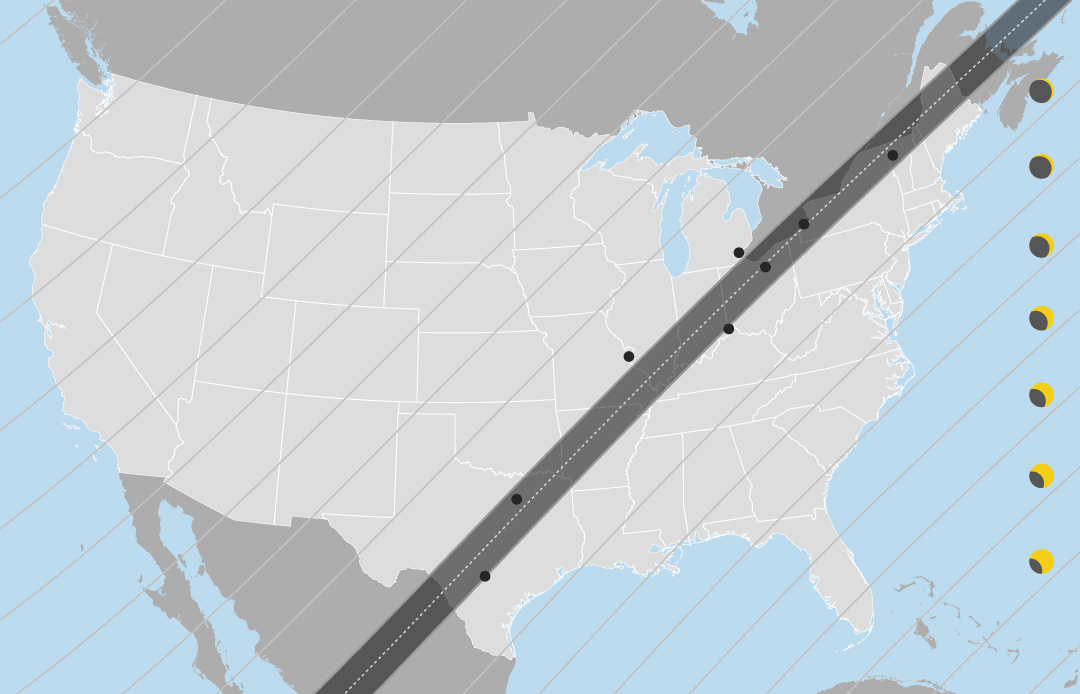 2024 solar eclipse path